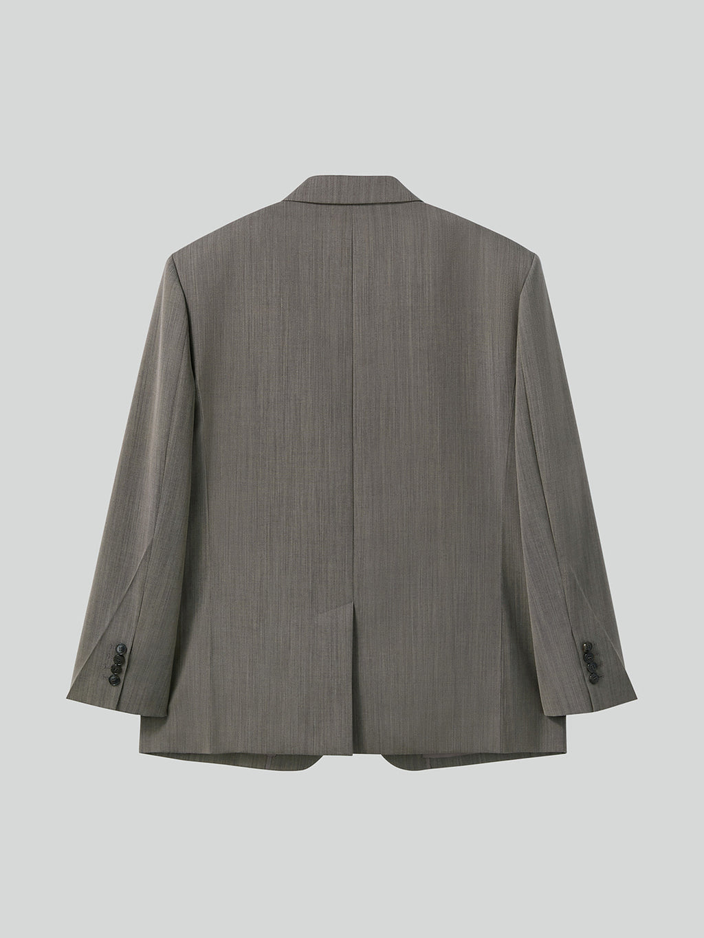 Classic Single Suit Jacket (Sepia)