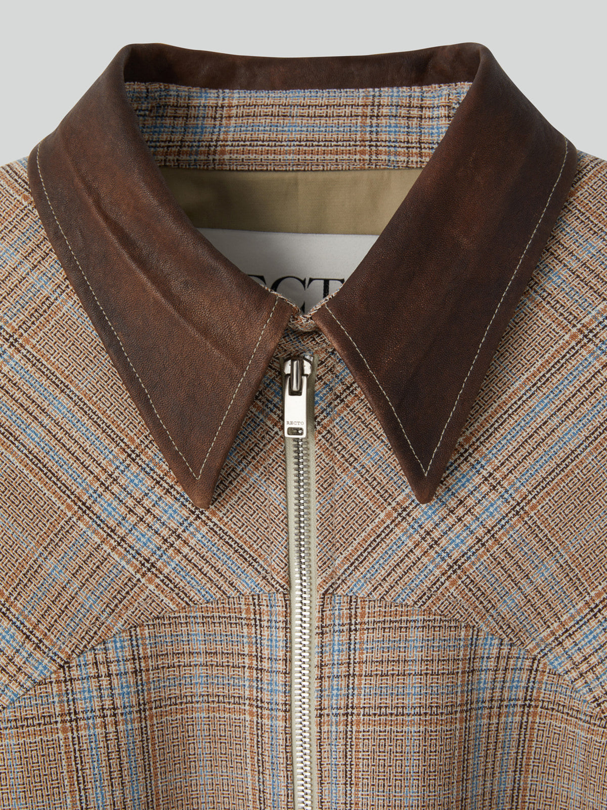 Vintage Check Jumper (Camel)