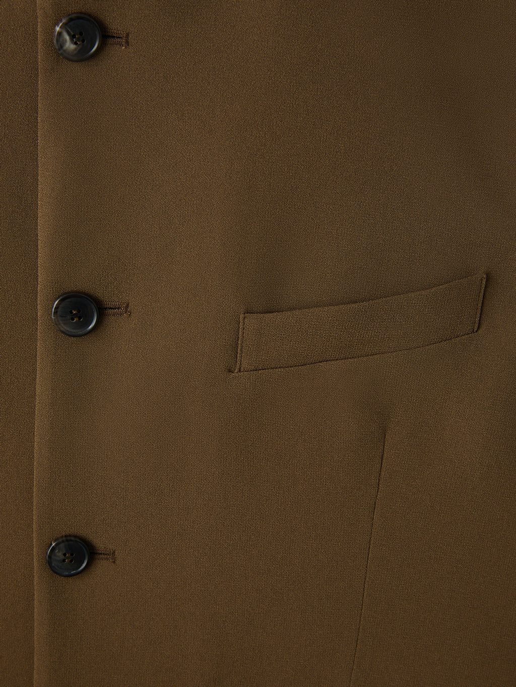 Strap Detail Suit Vest (Ochre)