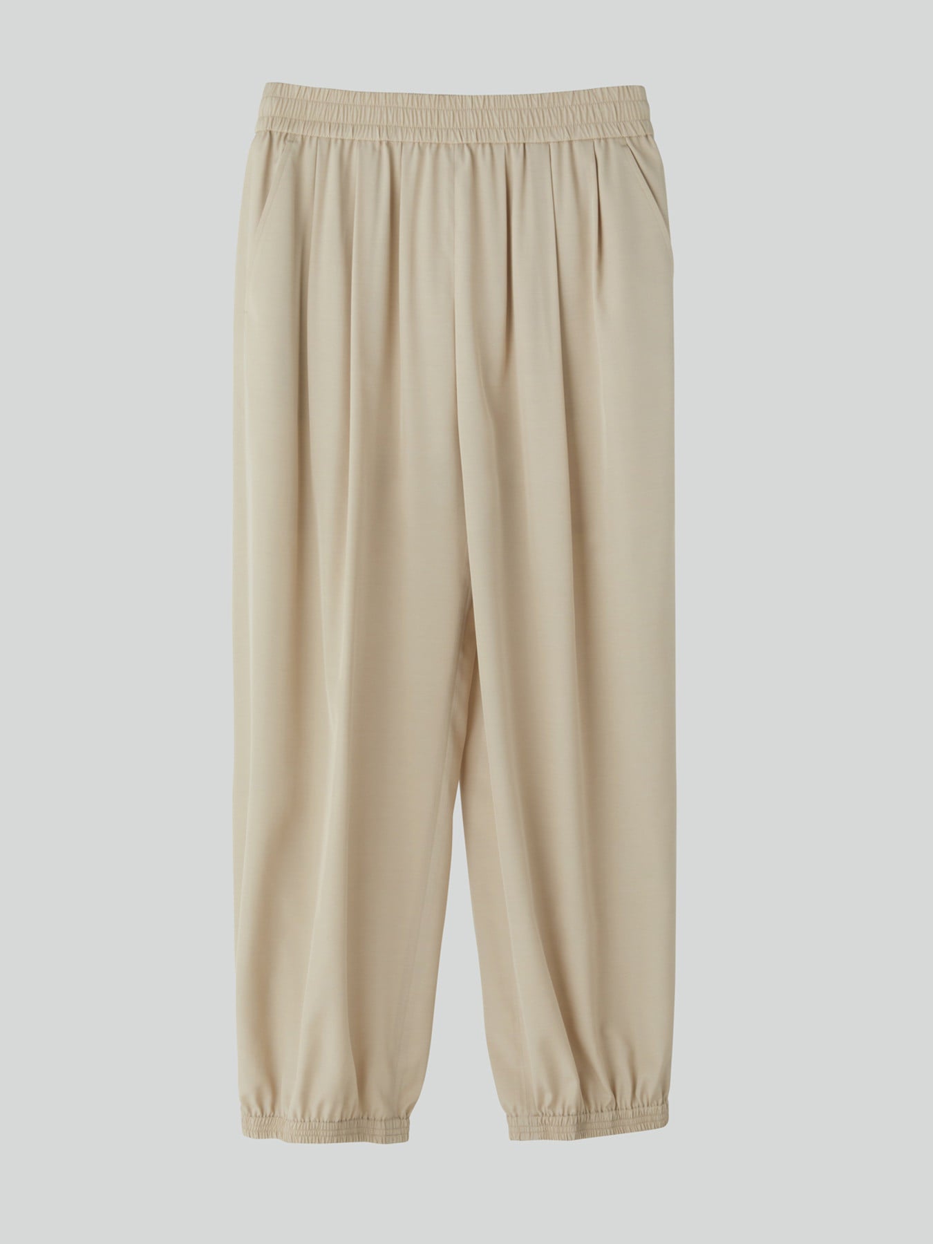Banding Jogger Suit Pants (Light Beige)