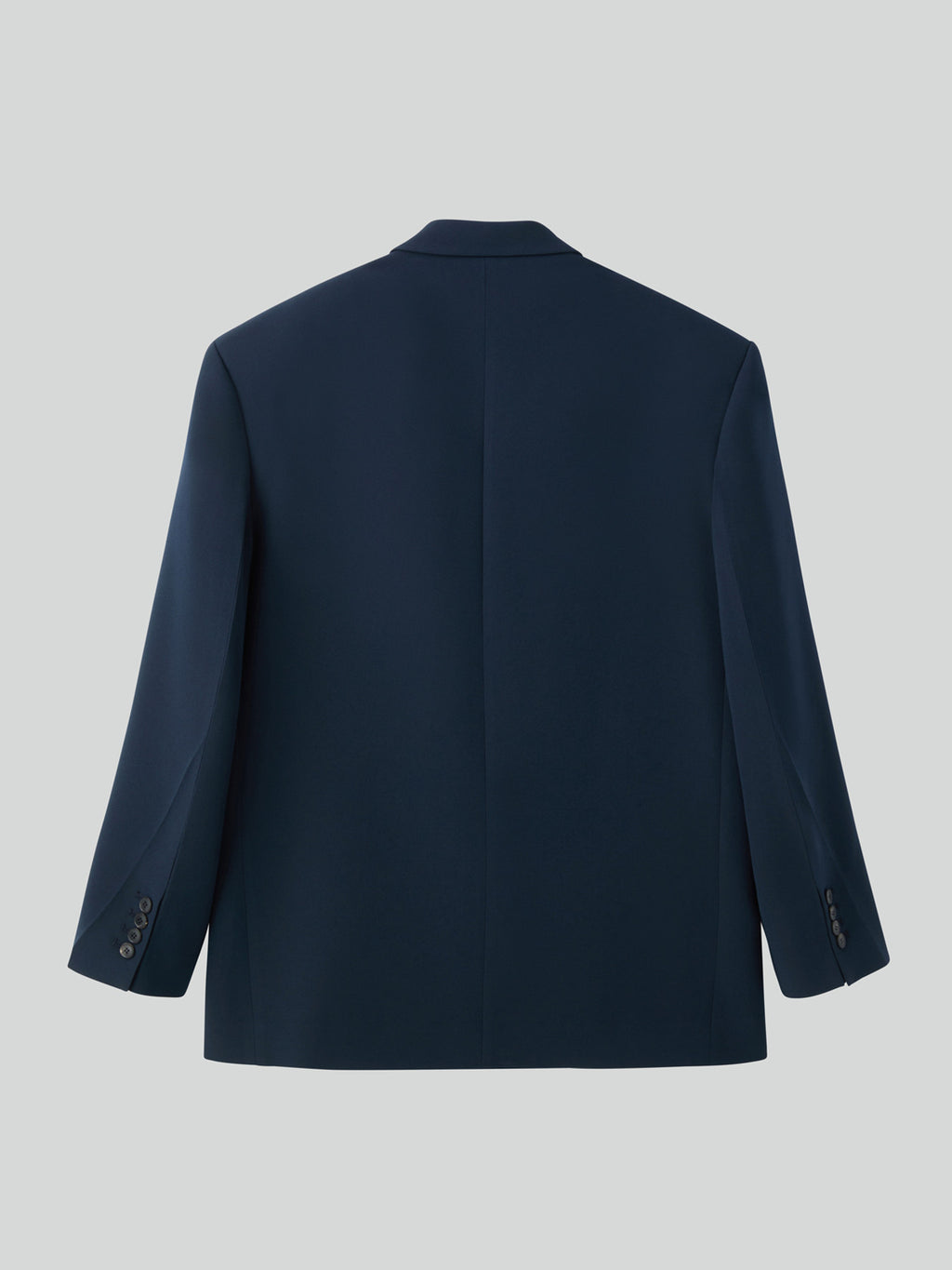 Fluid Double Suit Jacket (Dark Navy)