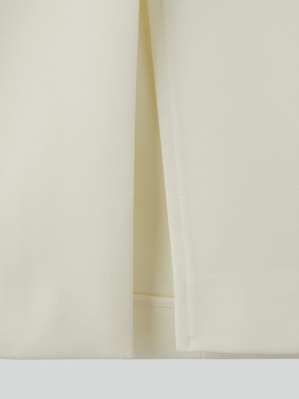 Open Back High Neck Dress (Off White)