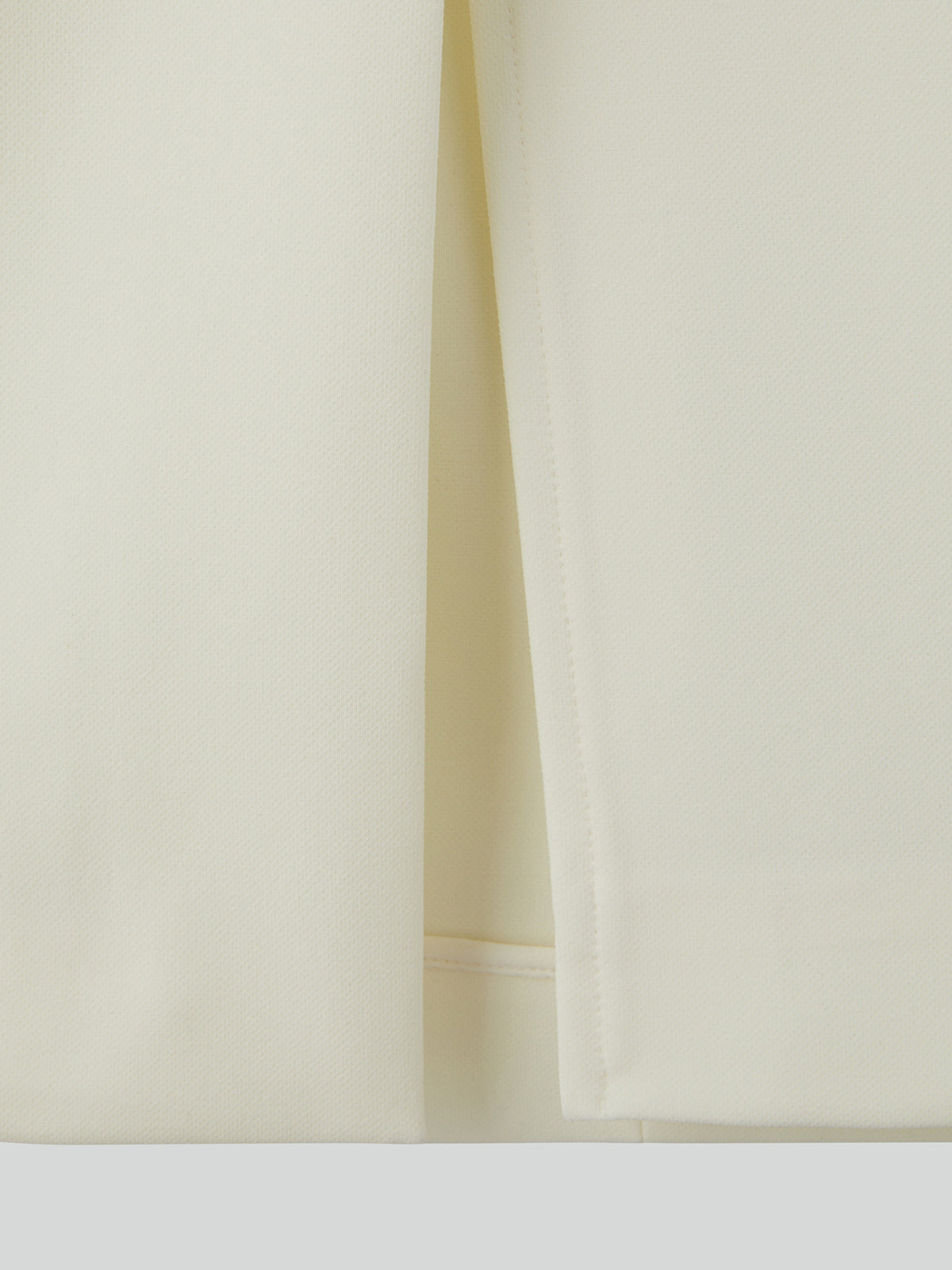Open Back High Neck Dress (Off White)