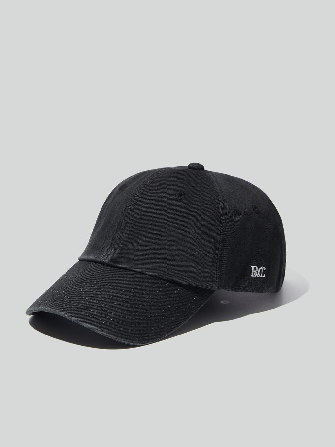 RC Logo Vintage Washing Ball Cap (Black)