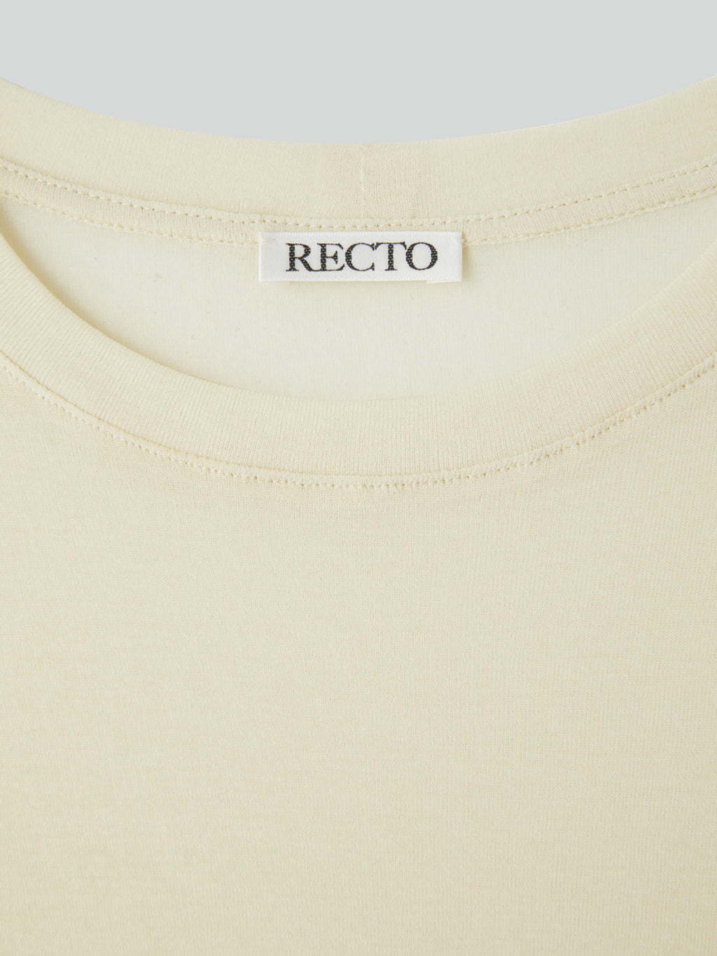 Loose Fit Sheer T-Shirt (Light Yellow)