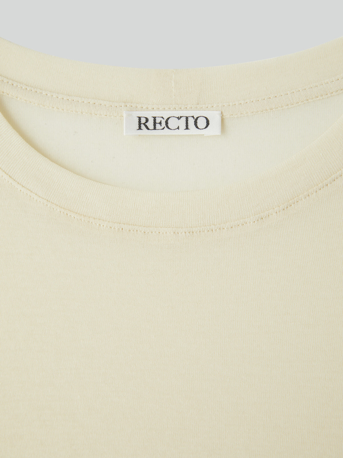 Loose Fit Sheer T-Shirt (Light Yellow)