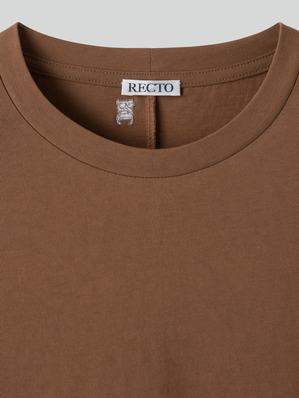 Back Seam Detail T-Shirt (Tobacco)