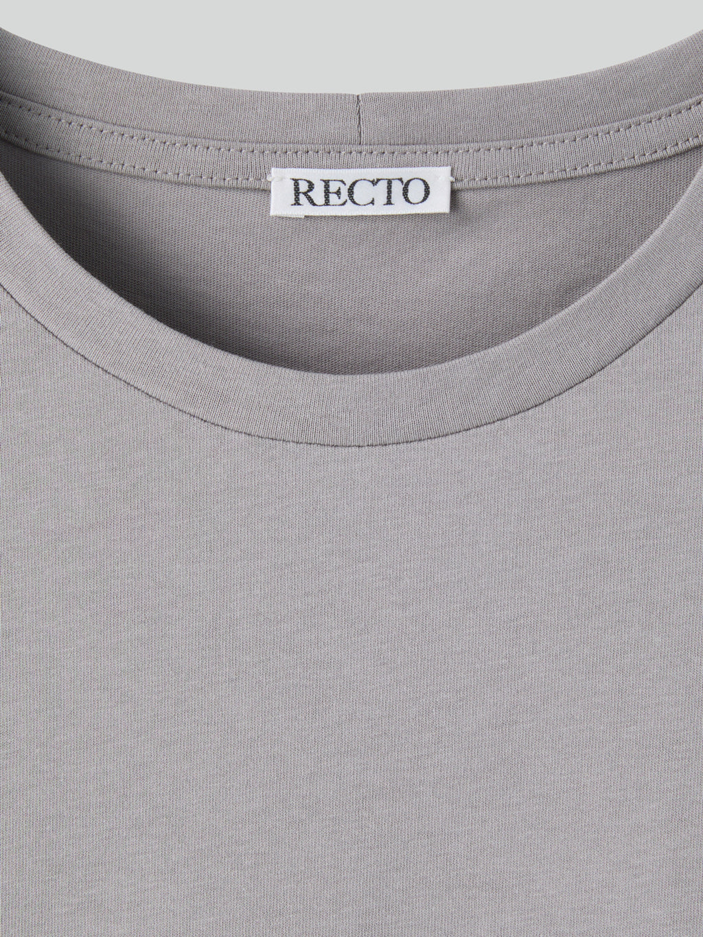 Compact Cotton T-Shirt (Sepia Grey)