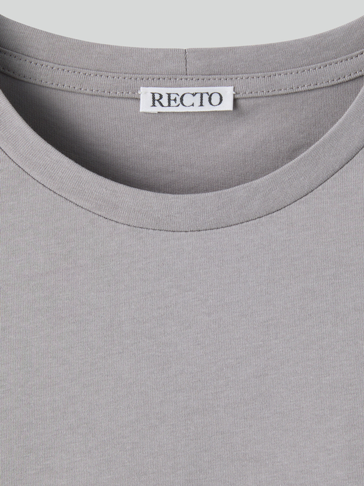 Compact Cotton T-Shirt (Sepia Grey)