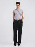 Compact Cotton T-Shirt (Sepia Grey)