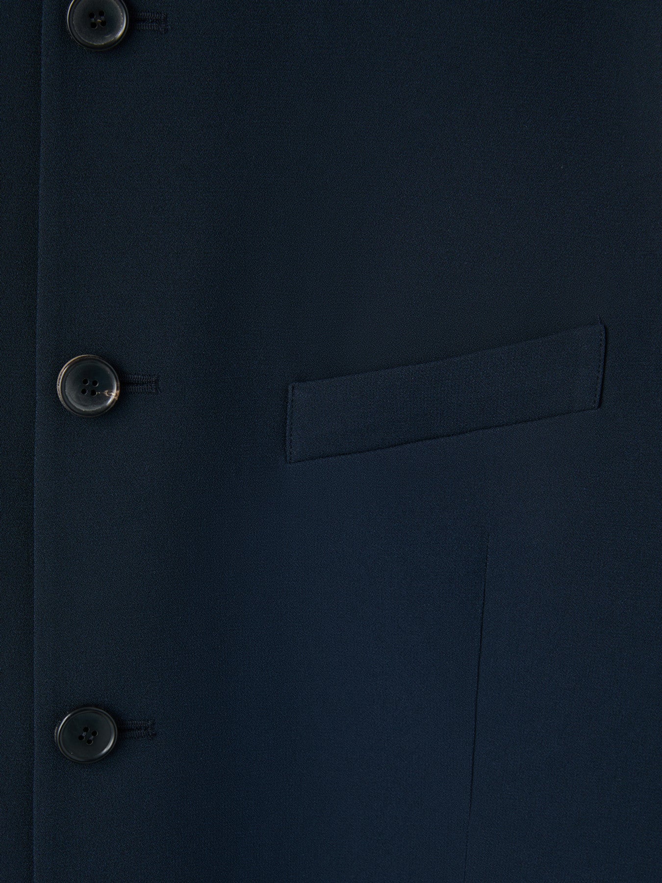 Strap Detail Suit Vest (Dark Navy)