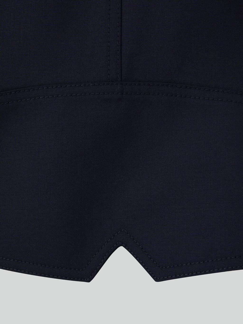Double Breasted Short Jumper (Dark Navy)