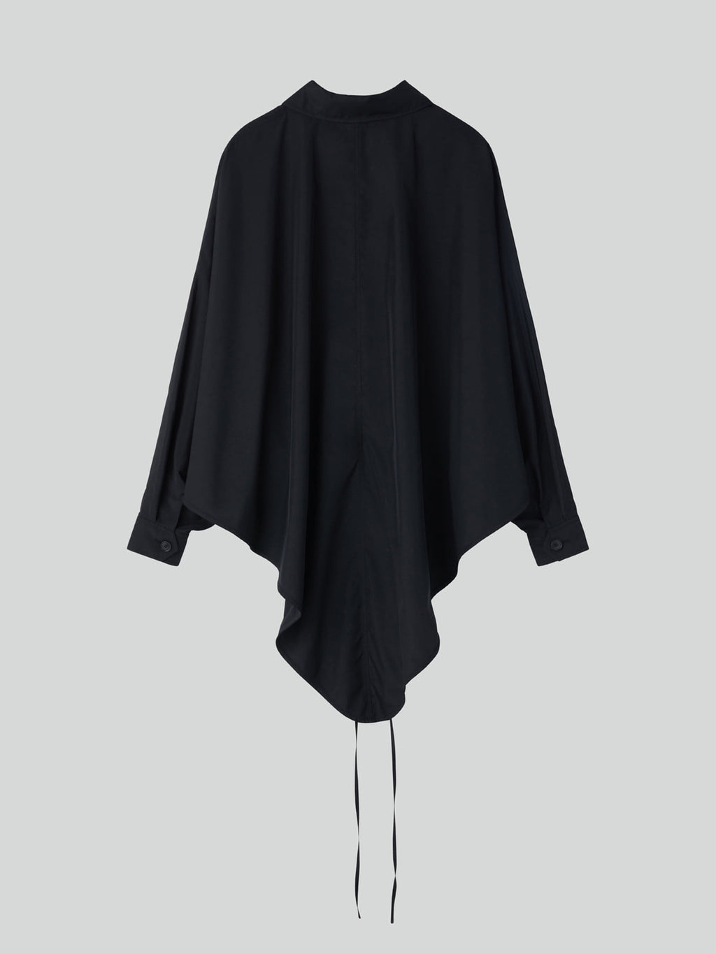 Oversized Cape Jumper (Black)