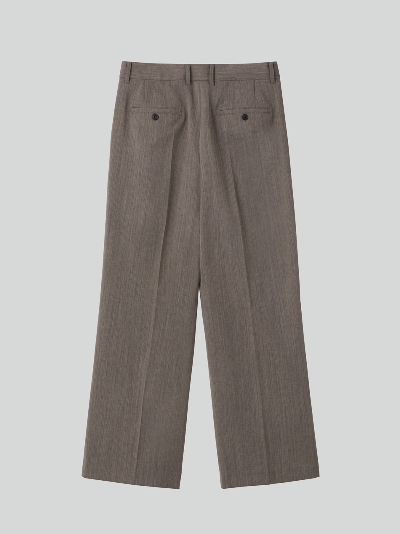 Wide Fit Suit Pants (Sepia)