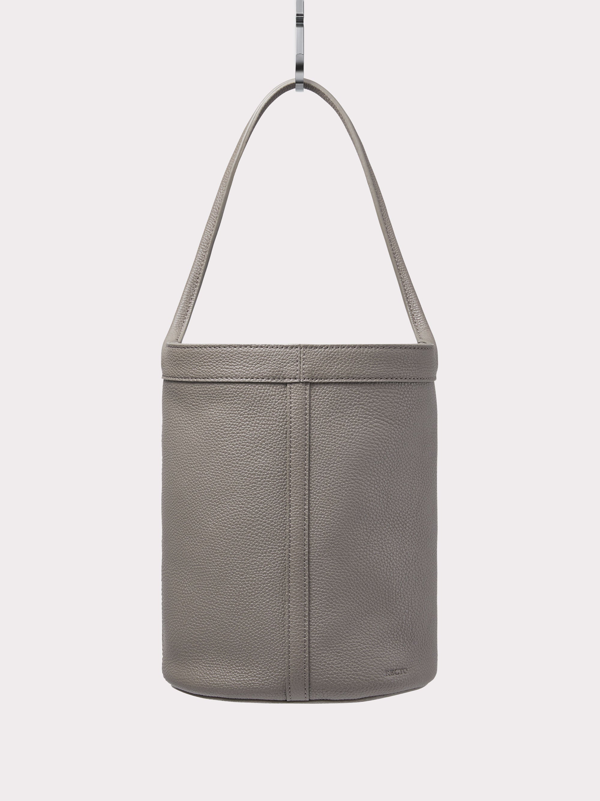 21 Leather Bucket Bag Small (Cinder)