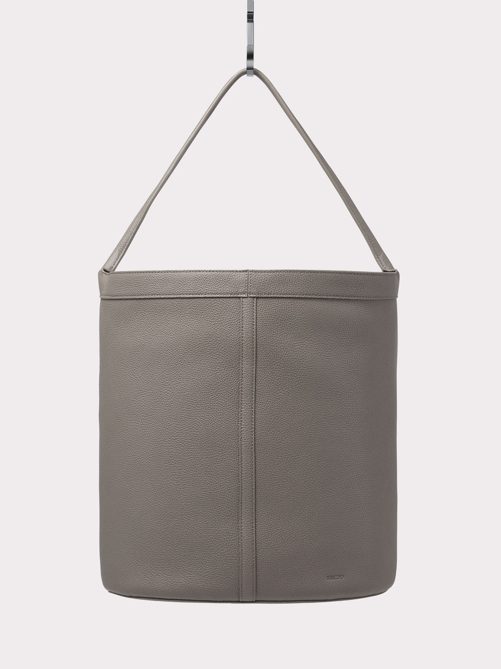 21 Leather Bucket Bag Large (Cinder)