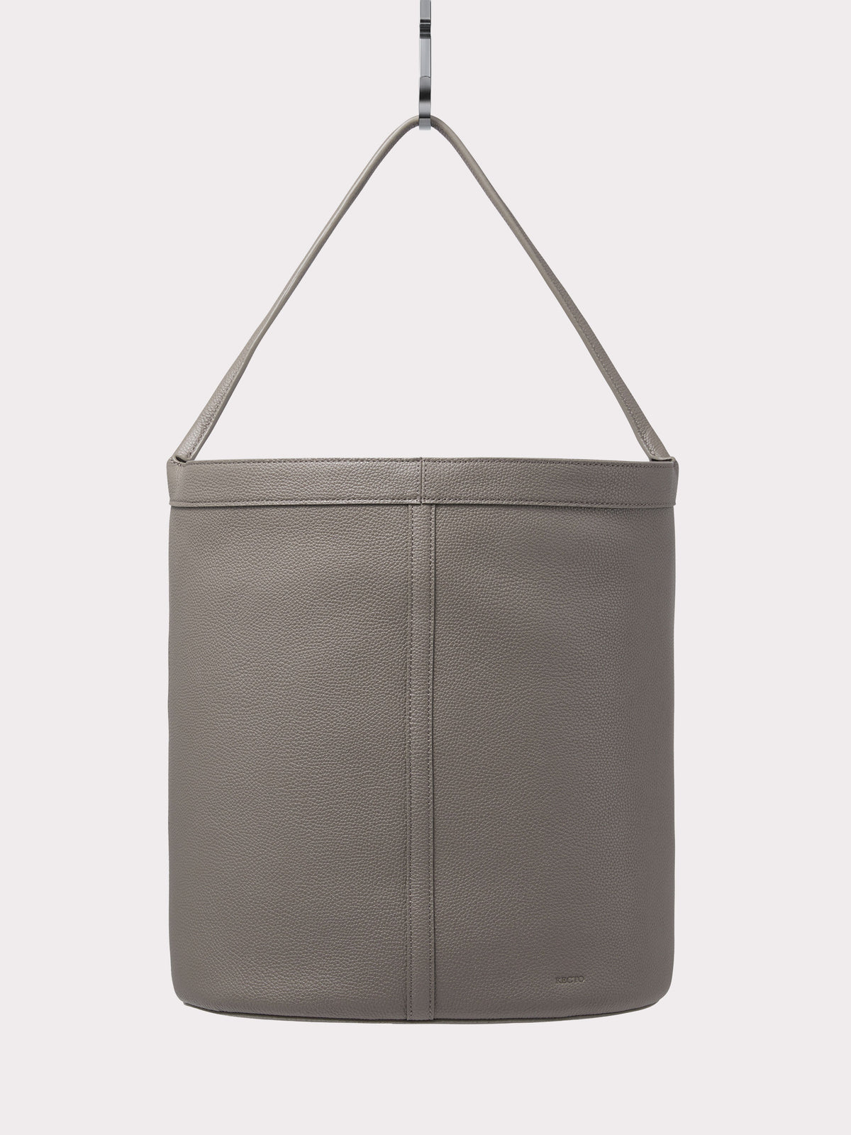21 Leather Bucket Bag Large (Cinder)