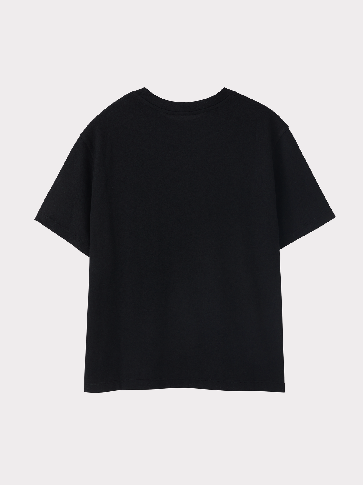 Wool Blend Pocket Top (Black)