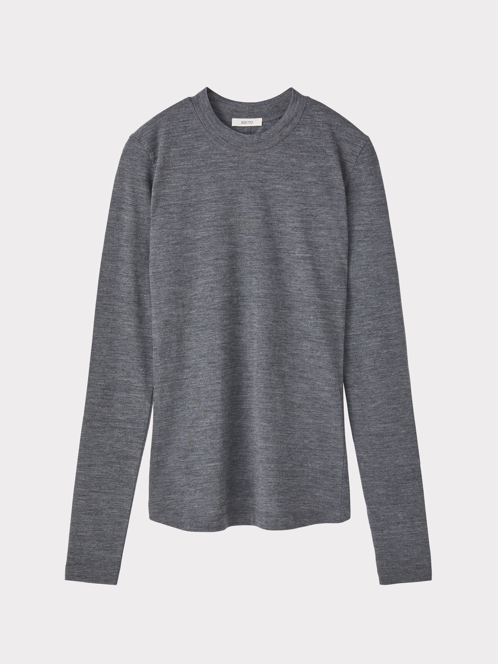 Slim Fit Jersey Top (Charcoal Grey)