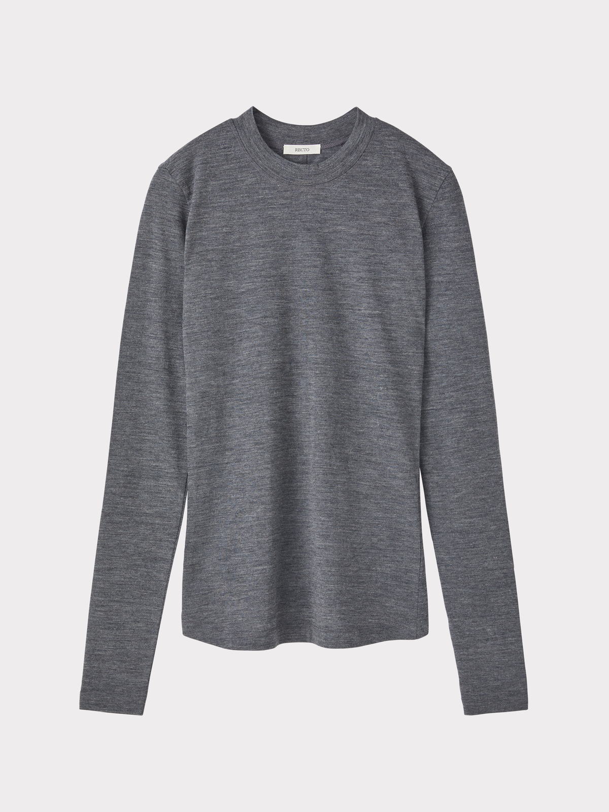 Slim Fit Jersey Top (Charcoal Grey)