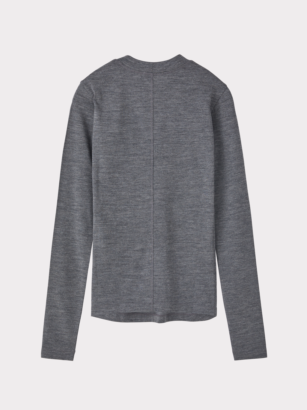 Slim Fit Jersey Top (Charcoal Grey)