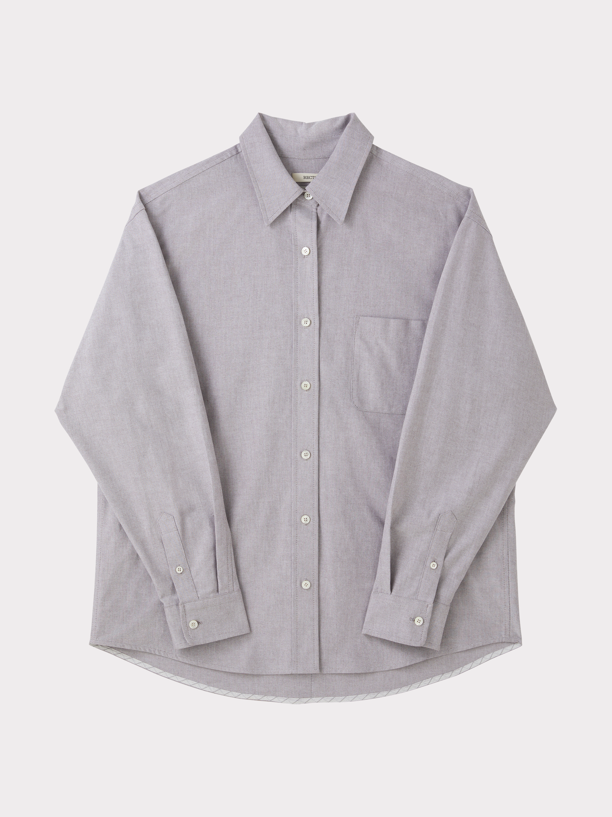 Volume Sleeve Oxford Shirt (Vintage Brown)