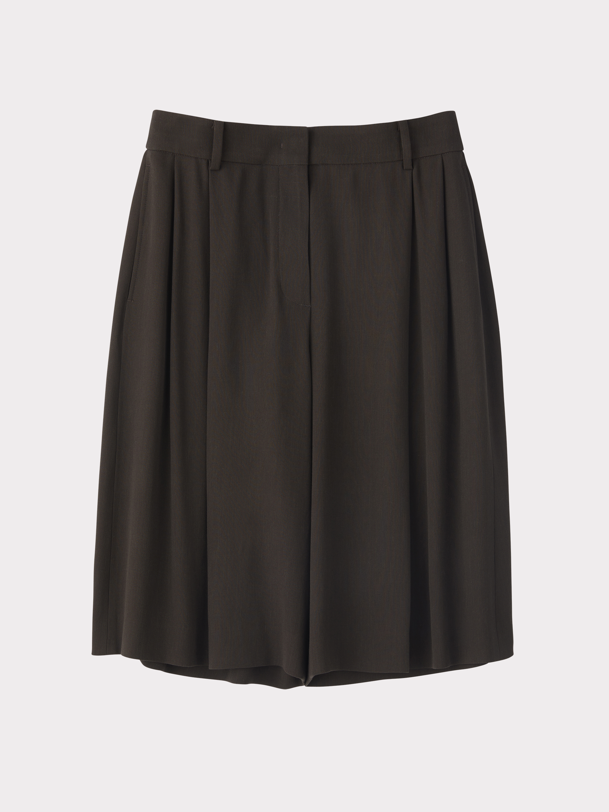 Bermuda Suit Pants (Khaki Brown)