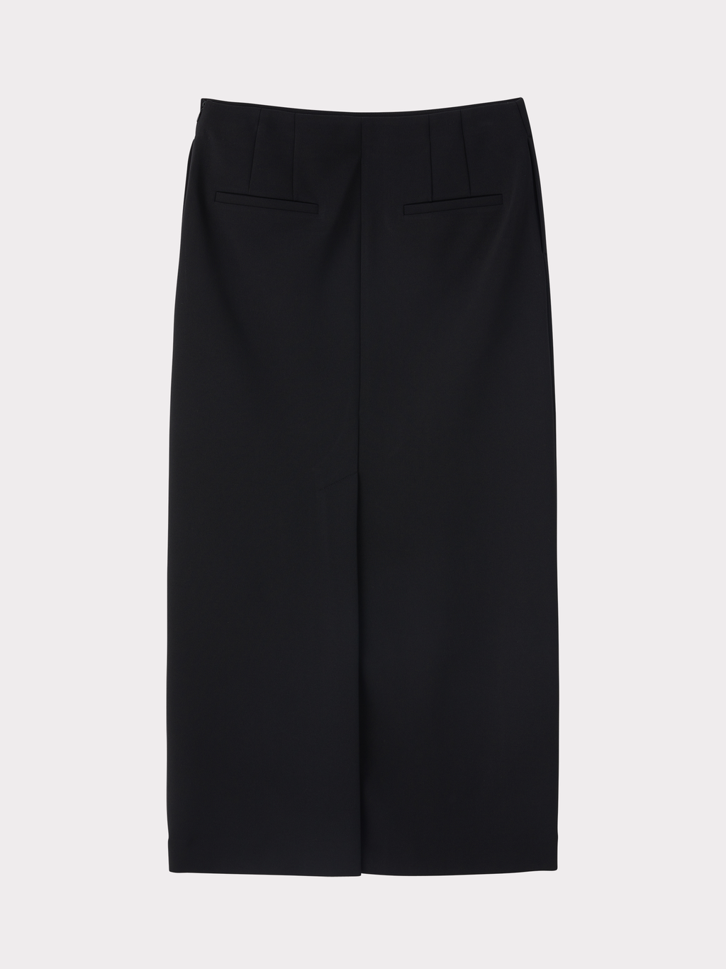Long Jersey Skirt (Black)