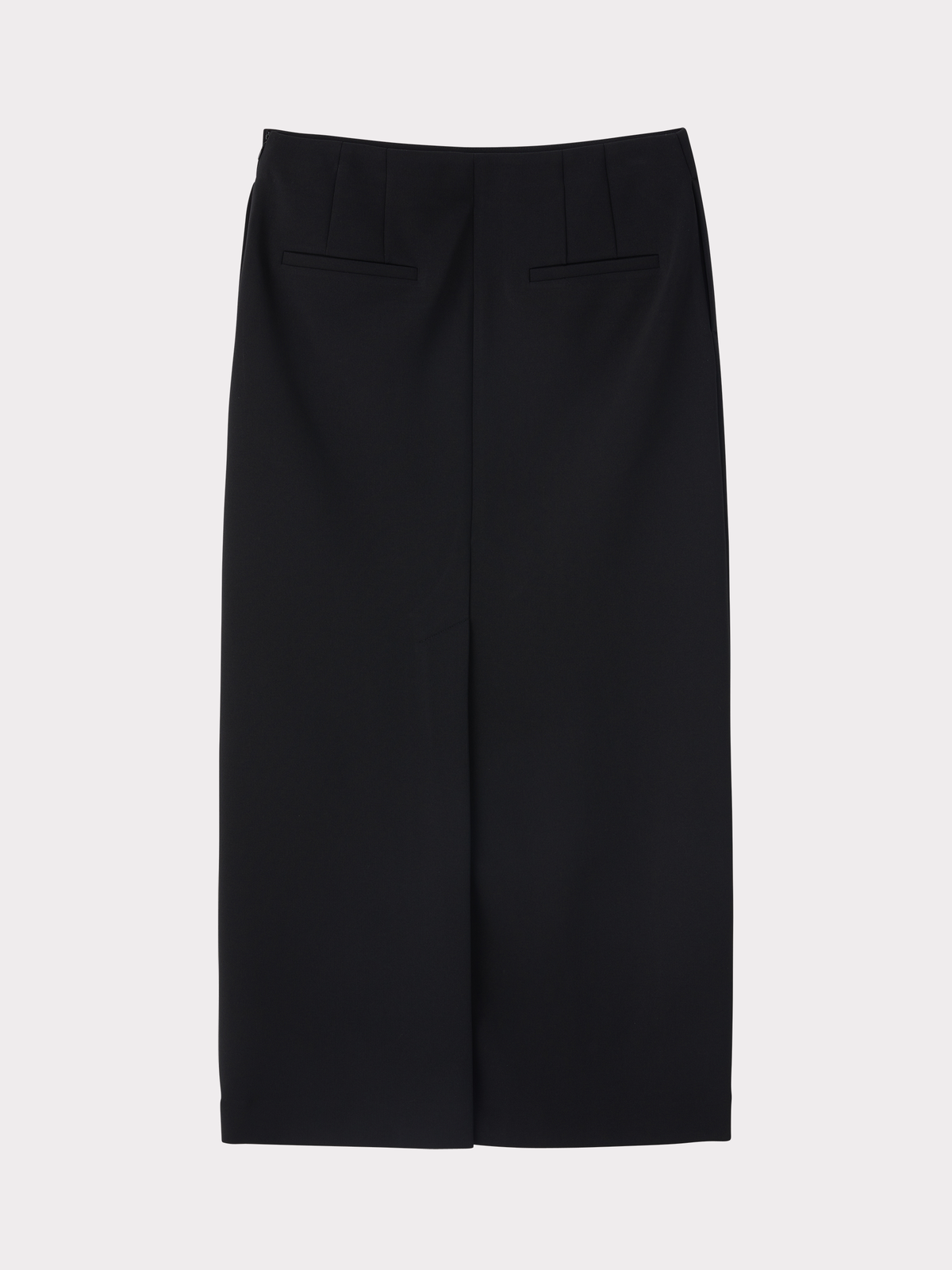Long Jersey Skirt (Black)