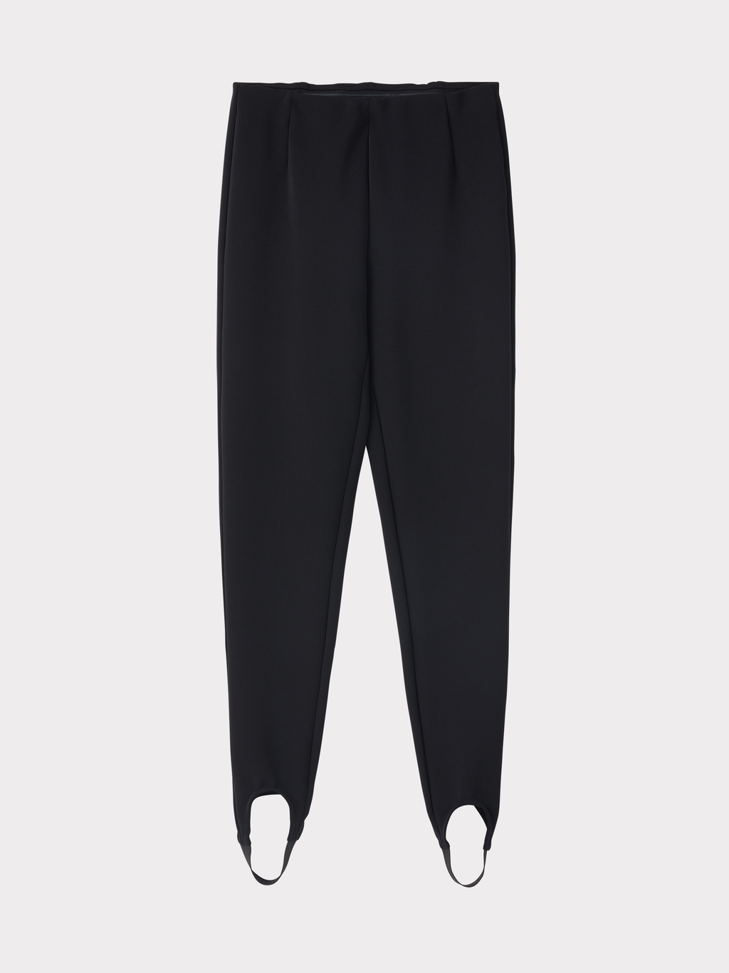 High Waist Stirrup Leggings (Black)