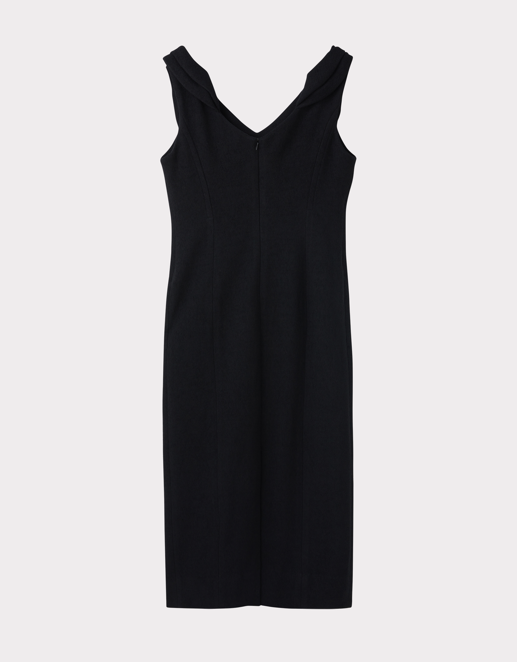 Twist Detail Dress (Black)