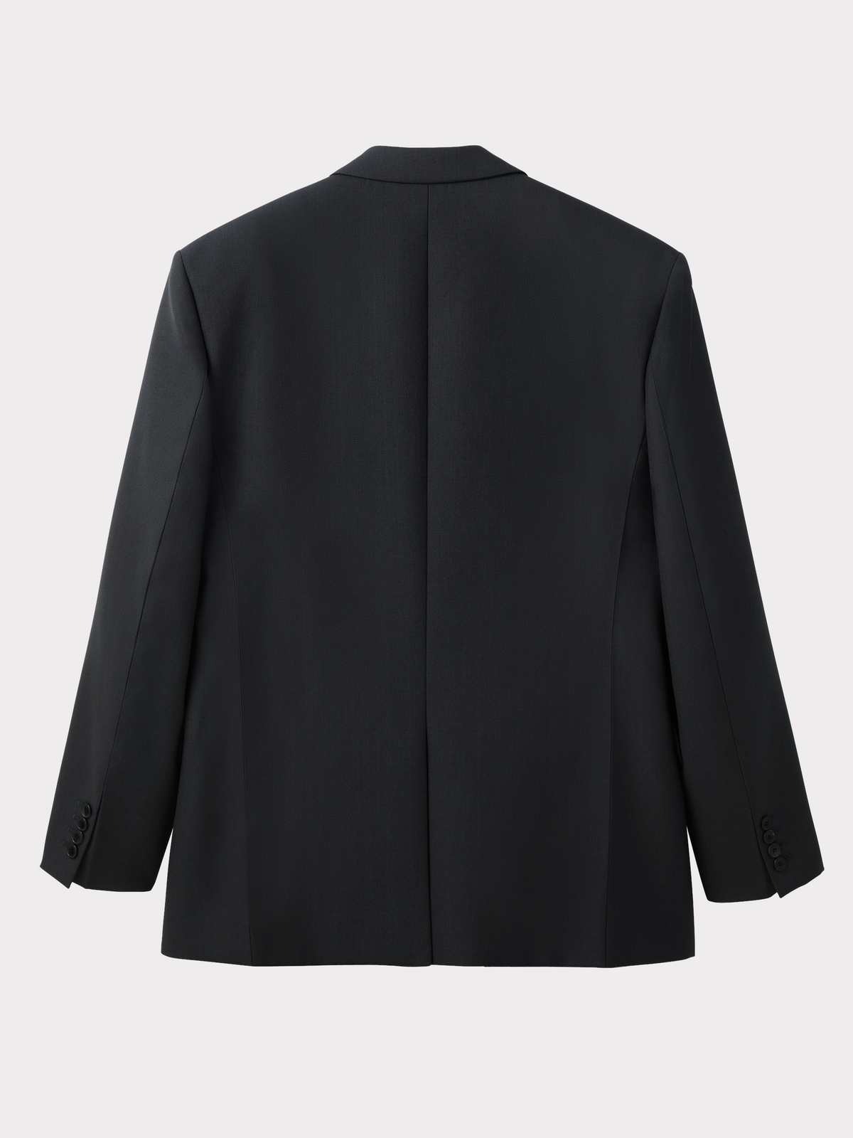 Tailored Single Suit Jacket (Charcoal Grey)