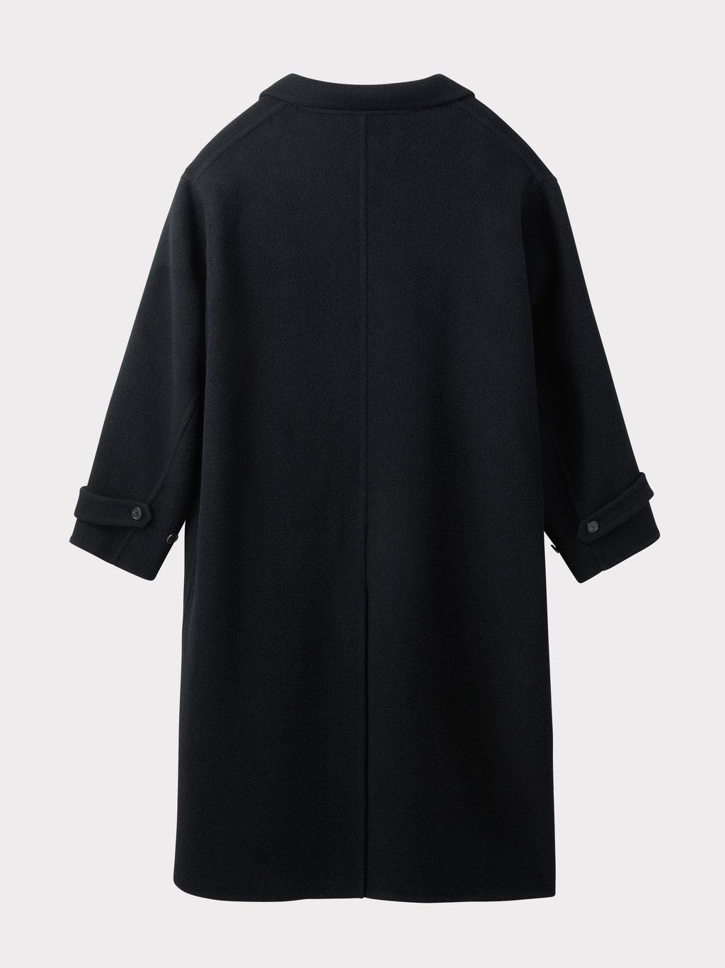Oversized Maxi Handmade Coat (Black)