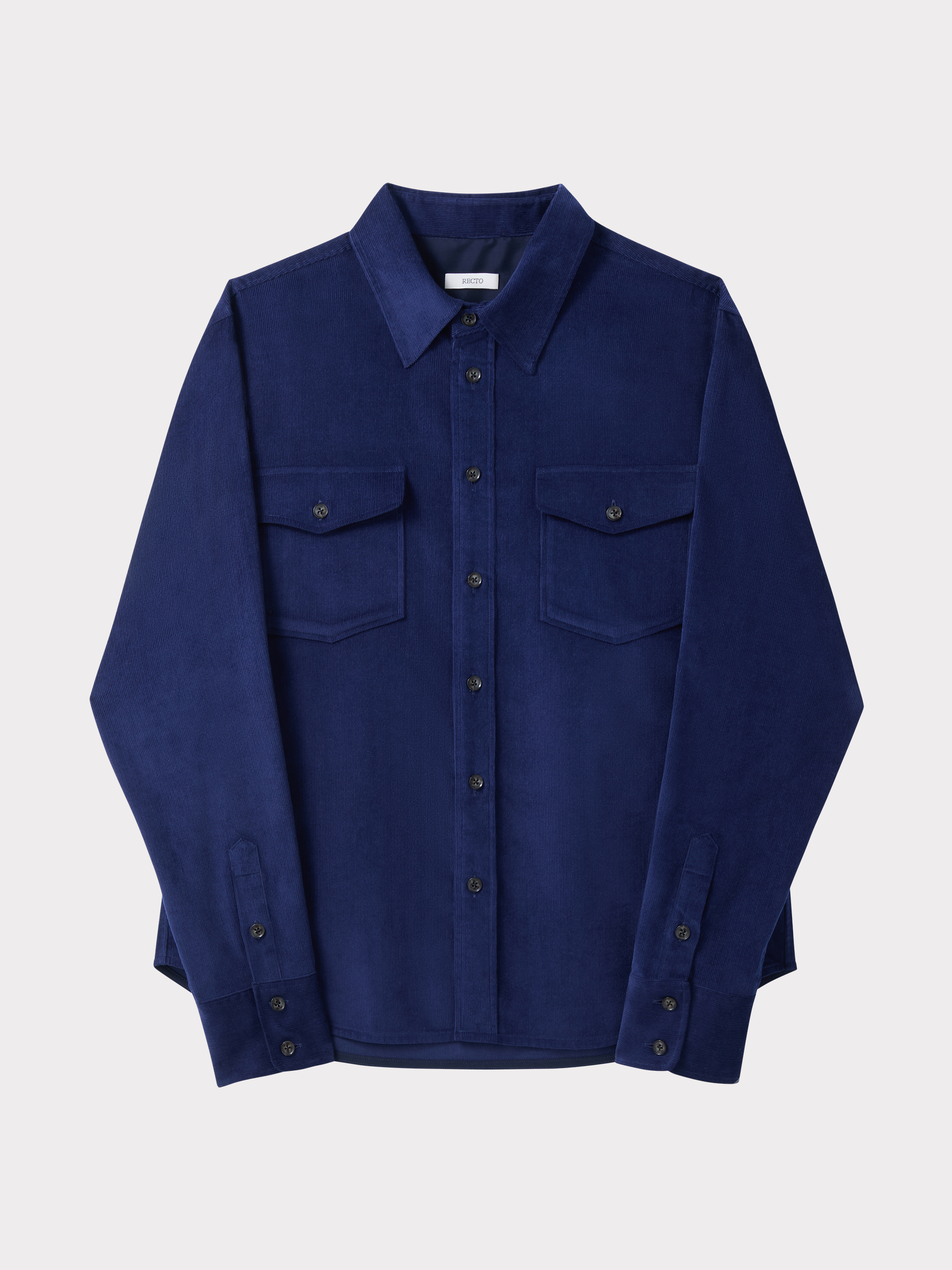 Corduroy Pocket Shirt (Indigo Navy)
