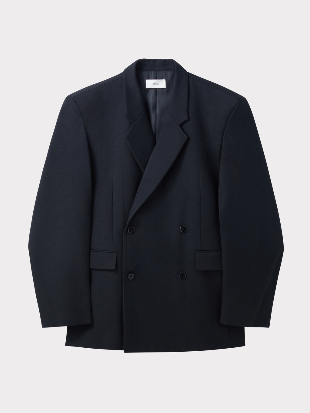 Double Breasted Hourglass Jacket (Black)