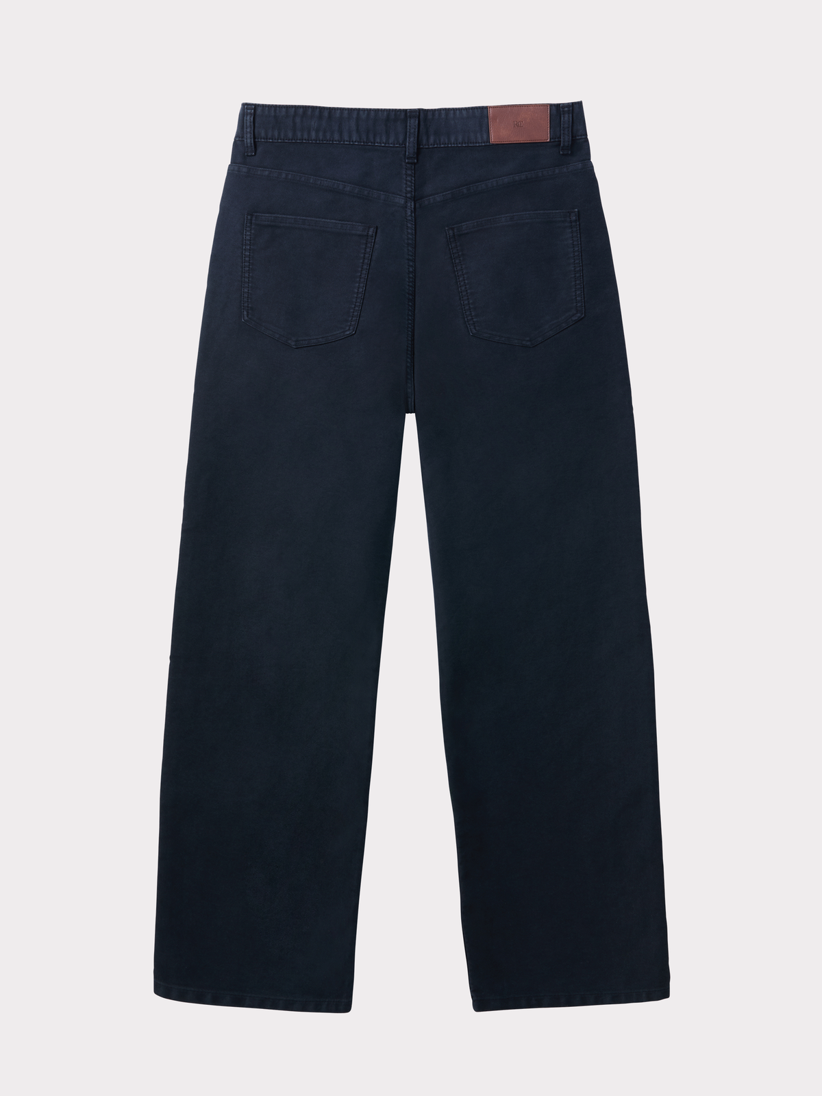 Washed Denim Pants (Black)