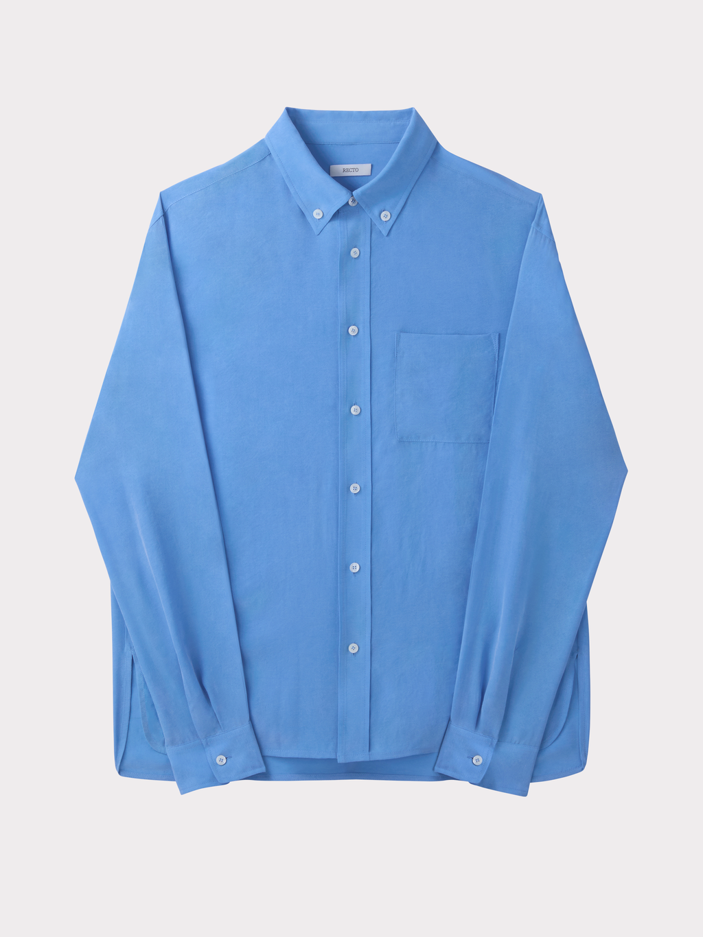 Classic Fluid Shirt (Turquoise Blue)