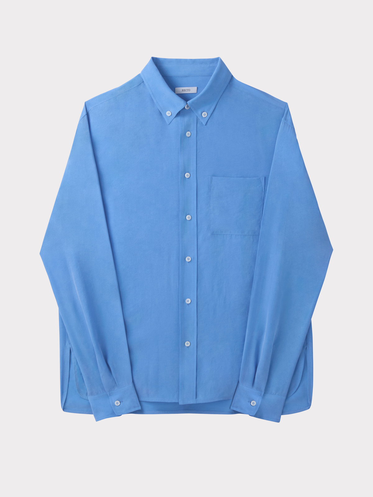 Classic Fluid Shirt (Turquoise Blue)