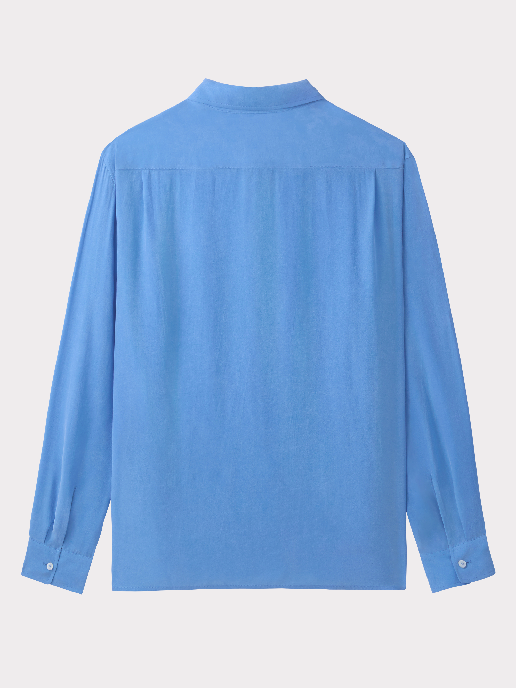Classic Fluid Shirt (Turquoise Blue)