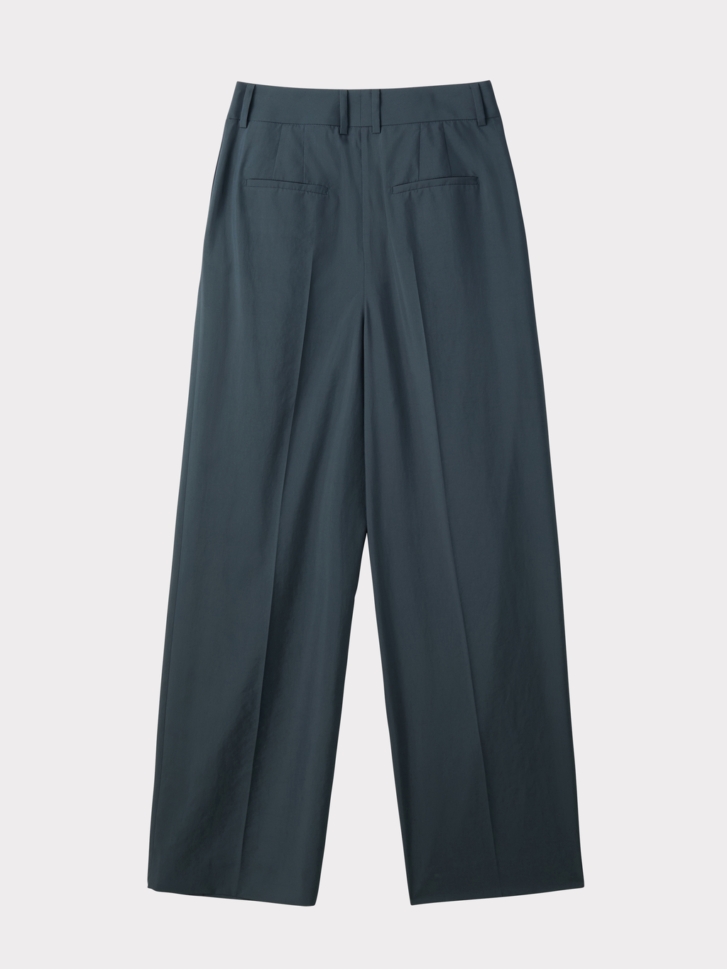 Lightweight Tuck Pants (Charcoal Grey)
