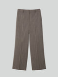 Wide Fit Suit Pants (Sepia)