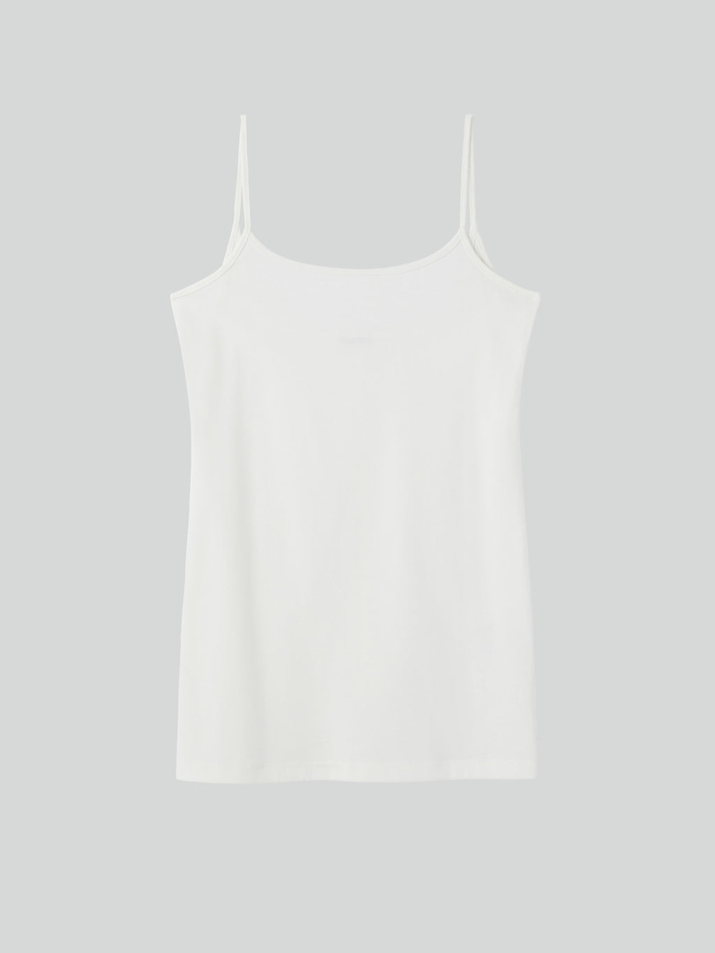 Slim Fit Long Top (Off White)