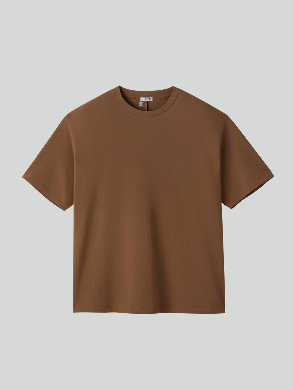Back Seam Detail T-Shirt (Tobacco)