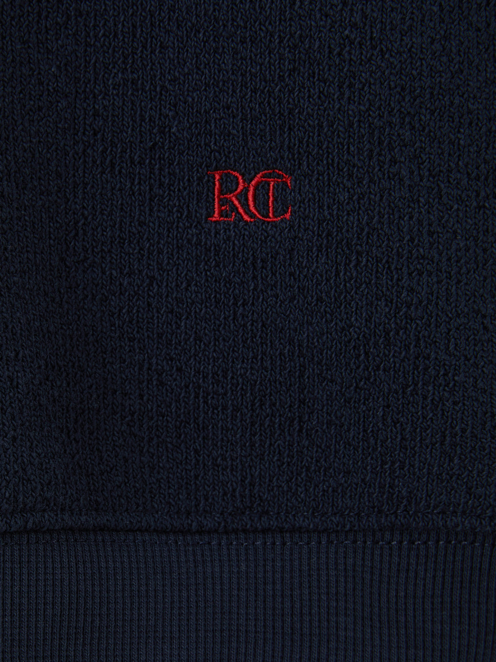 RC Logo Half-Zip Sweatshirt (Navy)