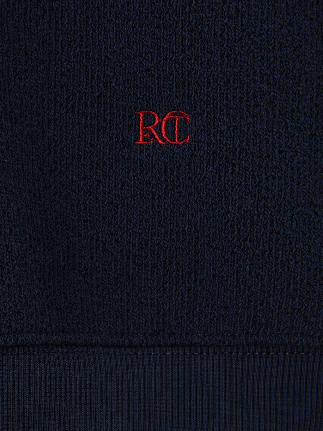 RC Logo Half-Zip Sweatshirt (Navy)