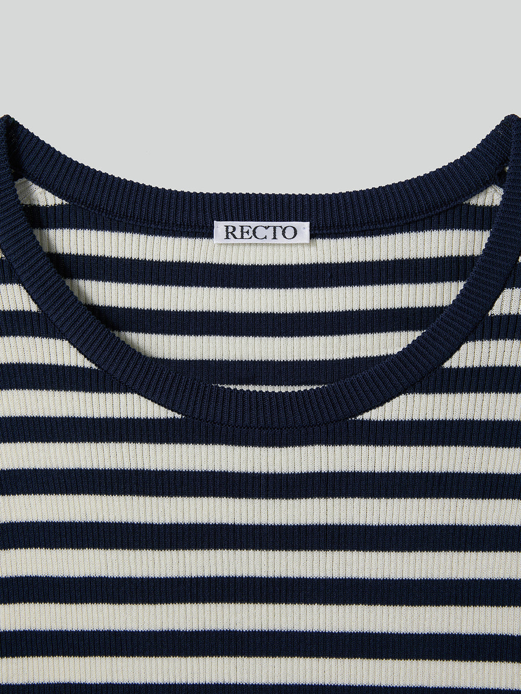 Marina Summer Knit Top (Navy)