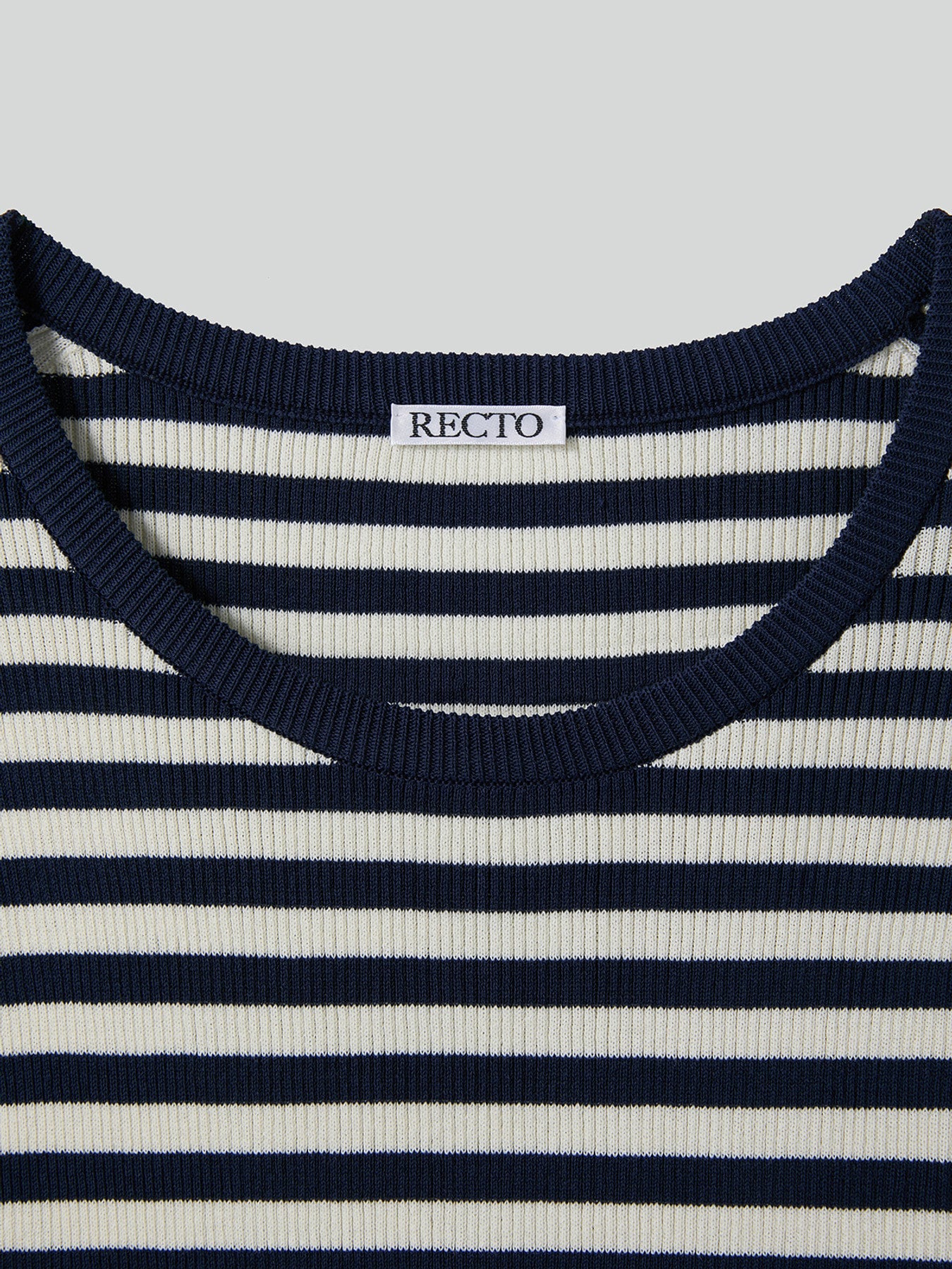 Marina Summer Knit Top (Navy)