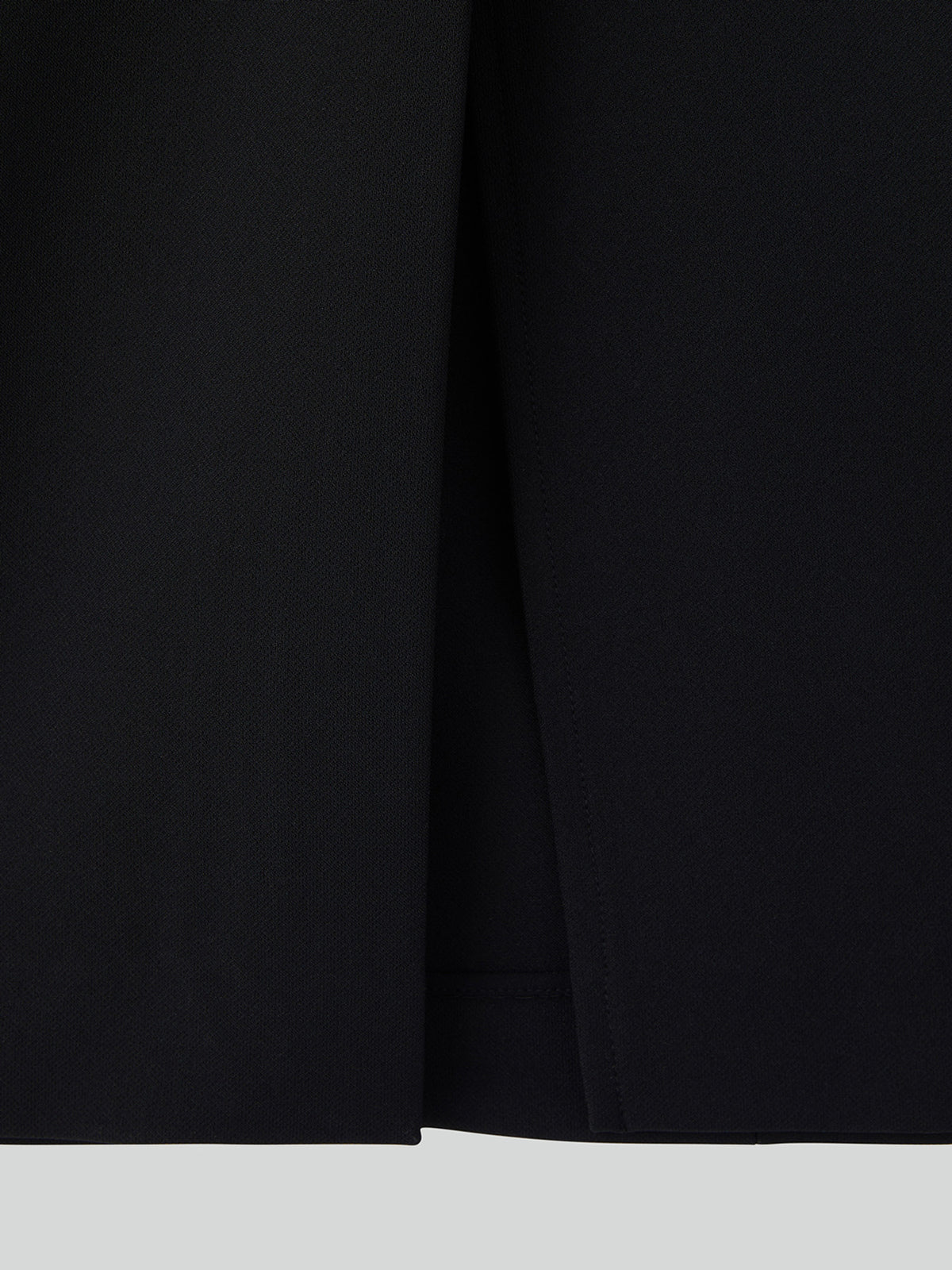 Open Back High Neck Dress (Black)
