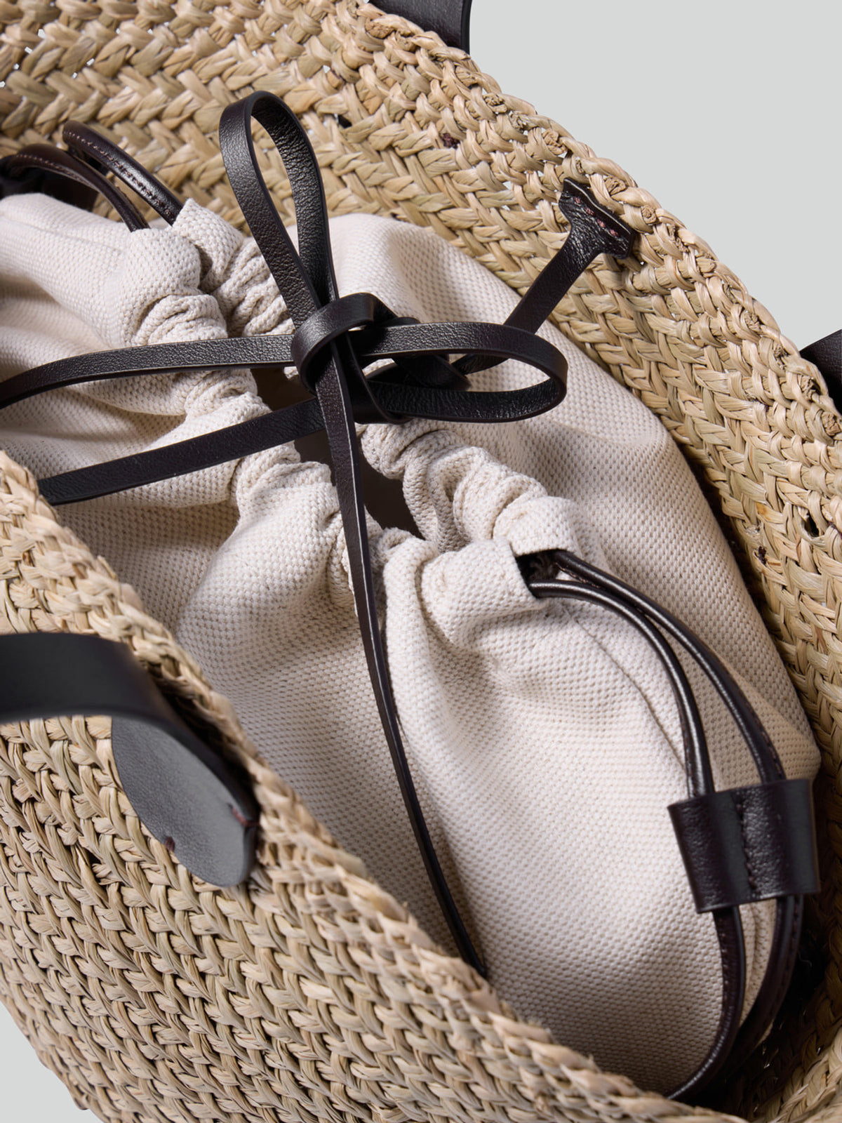 Handwoven Basket Bag Small (Desert)