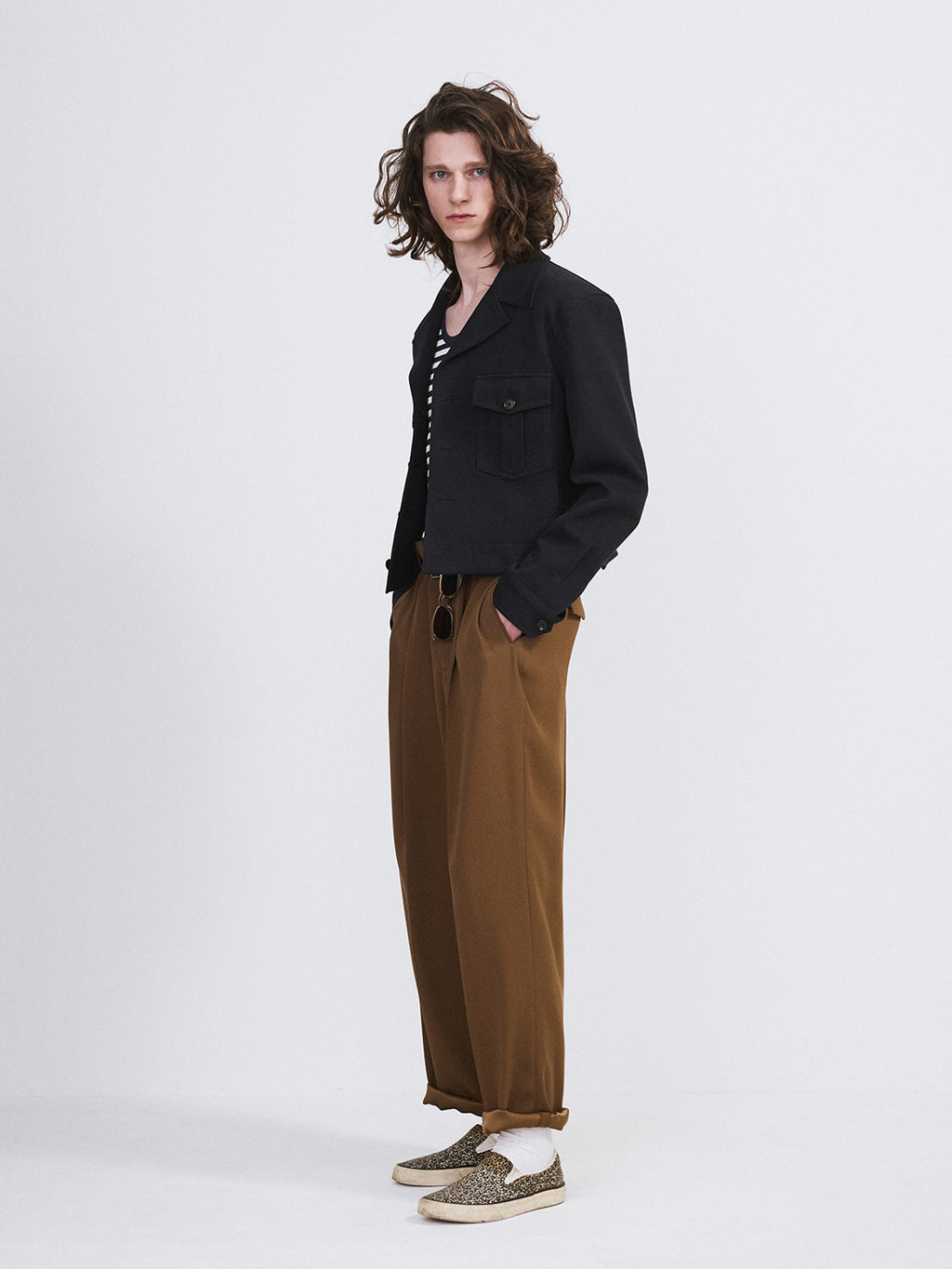 Signature Military Cotton Jacket (Vintage Navy)